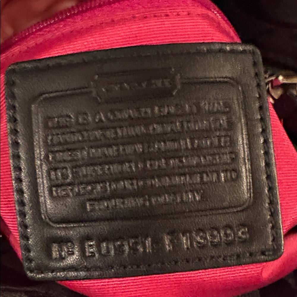 Coach Hampton signature canvas/python/leather carryall E0951-F13993 and wristlet - Picture 15 of 16